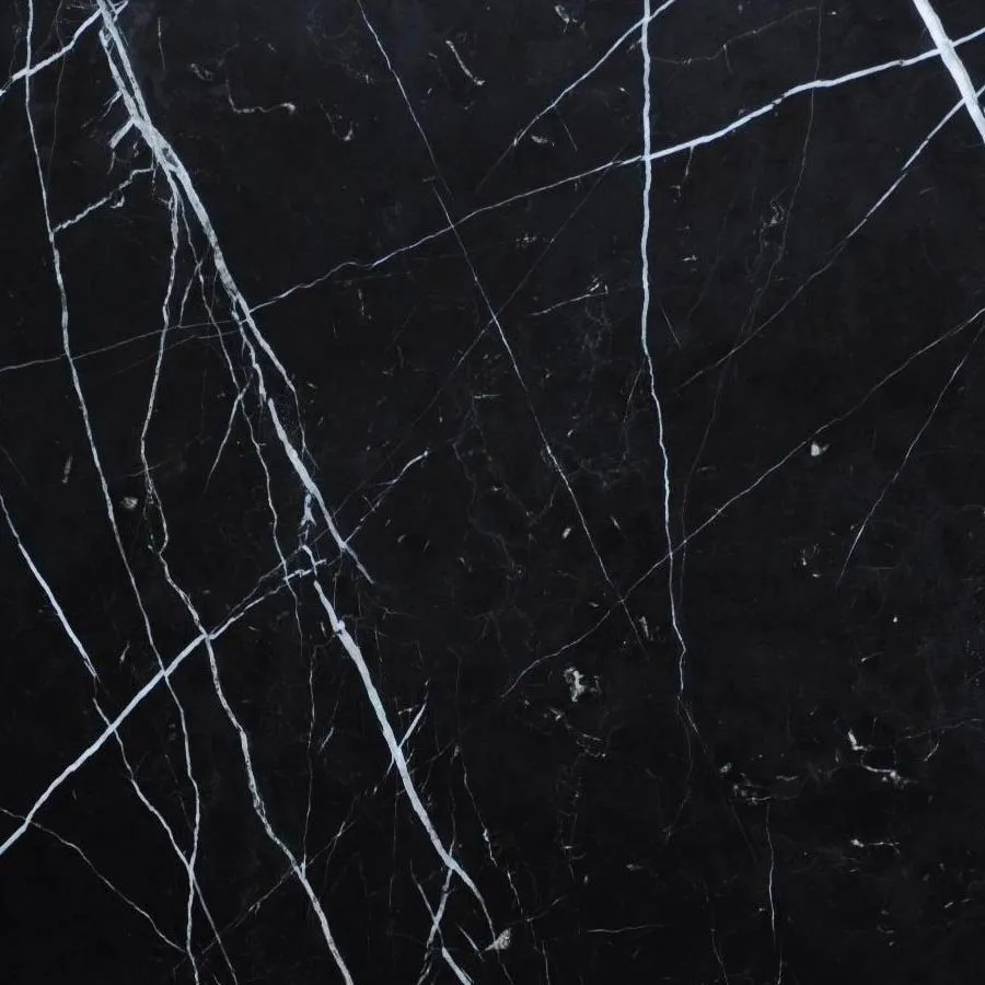Чорний мармур Nero Marquina з білими прожилками